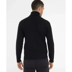 Threadbare Turtleneck Regular Fit Sweater in Black