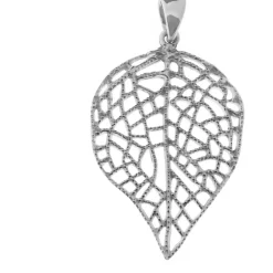 Tianguis Jackson Leaf Pndt in Silver
