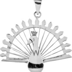 Tianguis Jackson Peacock Pndt in Silver