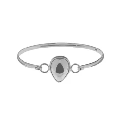 Tianguis Jackson Teardrop Bangle in Silver