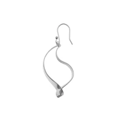 Tianguis Jackson Twisted Teardrop Erng in Silver