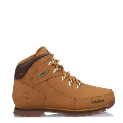 Timberland Boys Euro Rock Lace Up Boot in Wheat