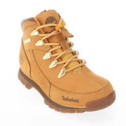 Timberland Boys Euro Rock Mid Bungee Boot in Wheat