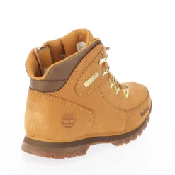 Timberland Boys Euro Rock Mid Bungee Boot in Wheat