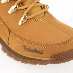 Timberland Boys Euro Rock Mid Bungee Boot in Wheat
