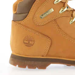 Timberland Boys Euro Rock Mid Bungee Boot in Wheat