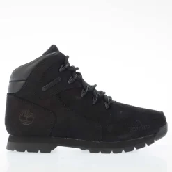 Timberland Boys Euro Rock Lace Up Boot in Black