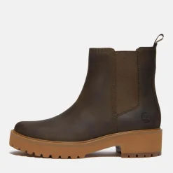 Timberland Carnaby Mid Chelsea Boots in olive