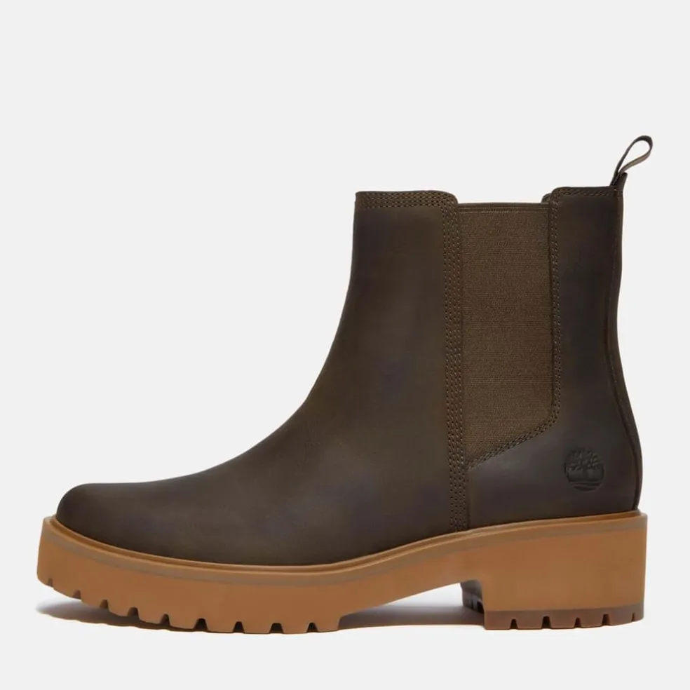 Timberland Carnaby Mid Chelsea Boots in olive