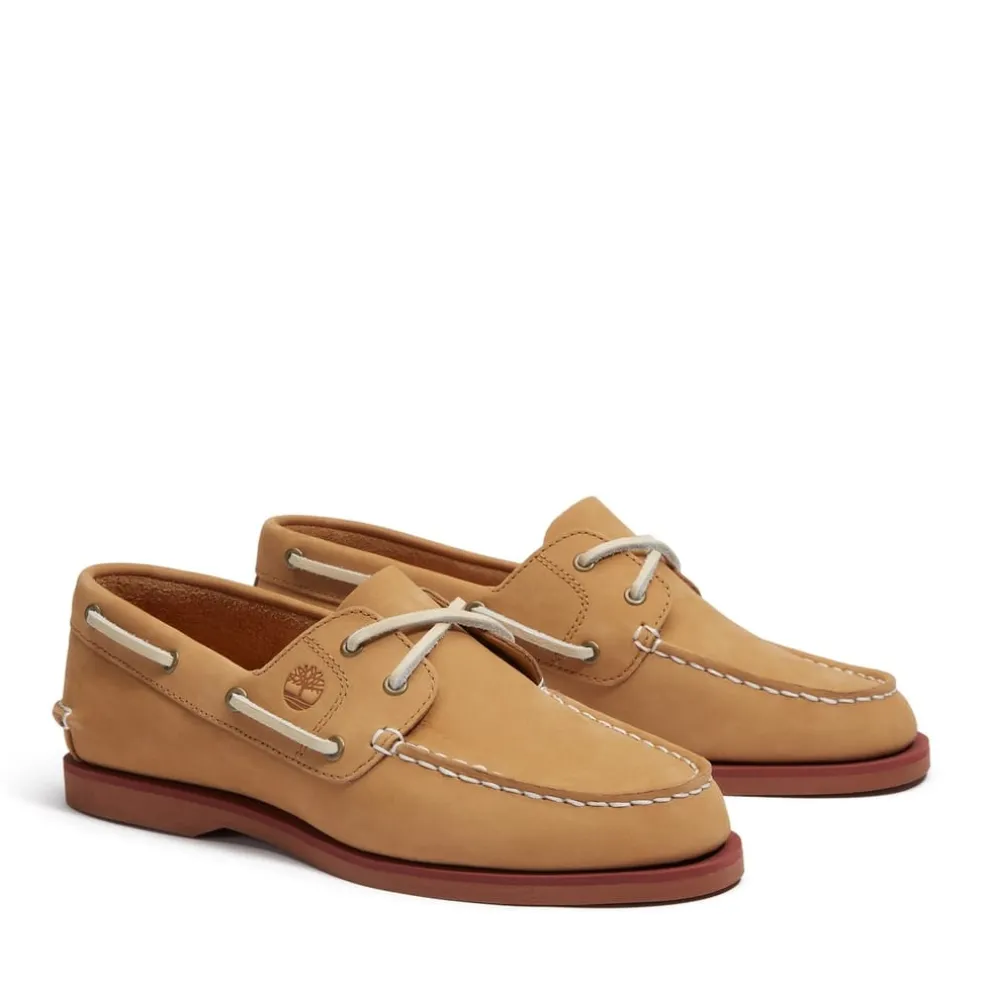 Timberland Classic Boat Shoe Medium Beige in Brown