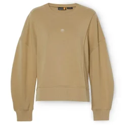 Timberland Crew Neck Regular Fit Long Sleeve Sweater in Green
