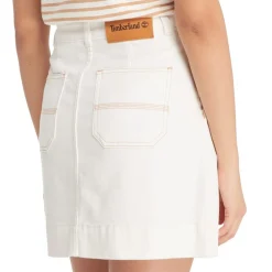 Timberland Denim Skirts in White