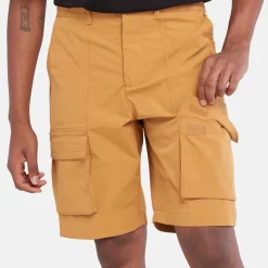 Timberland Durable Water Repellent Cargo Shorts in Wheat