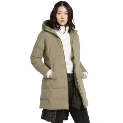 Timberland Durable Water Repellent Parka Jacket in Green