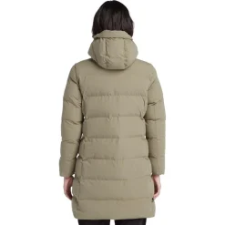 Timberland Durable Water Repellent Parka Jacket in Green