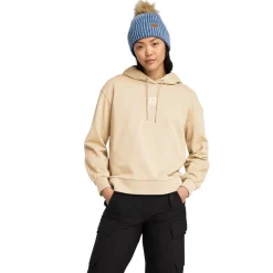 Timberland Hooded Regular Fit Sweatshirt in Beige