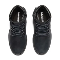 Timberland Juniors Courma Kid Mid Lace-Up Boots in Navy