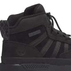 Timberland Juniors Euro Trekker Mid Lace-Up Boots in Black