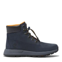 Timberland Juniors Killington Trekker Mid Bungee Boots in Navy
