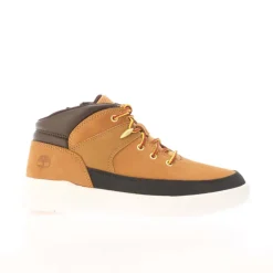 Timberland Juniors Seneca Bay Zip Hiker Boots in Wheat