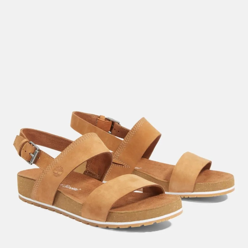 Timberland Malibu Waves Backstrap Sandal Saddl in Brown