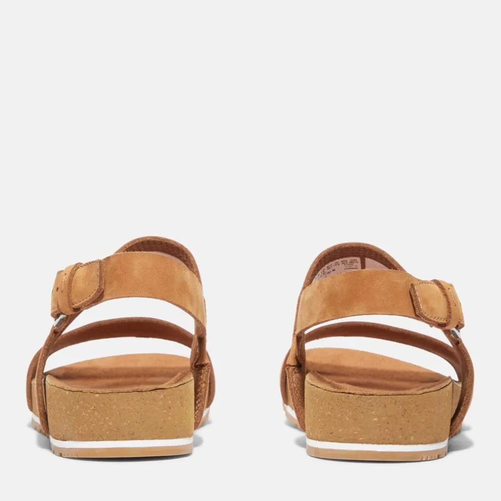 Timberland Malibu Waves Backstrap Sandal Saddl in Brown