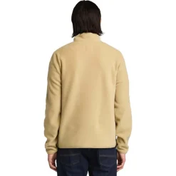 Timberland Mt Willard 1/4 Zip Fleece in Beige