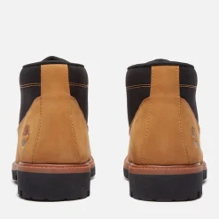 Timberland Premium Mid Lace Up Chukka Boots in Brown