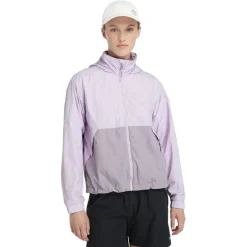 Timberland Regular Fit Windbreaker Jacket in Purple