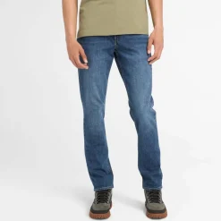 Timberland Sandown 5 Pocket Slim Jeans in Indigo