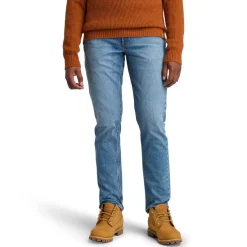 Timberland Sandown Stretch 5 Pocket Slim-Fit Jeans in Denim