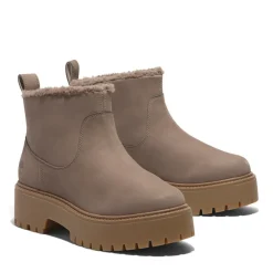 Timberland Street Platform Ankle Boots in Brown