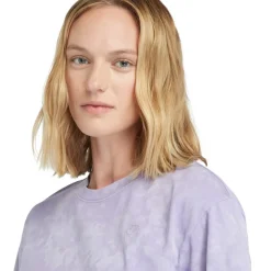 Timberland Tie Dye Relaxed Fit Short Sleeve T-Shirt in Purple