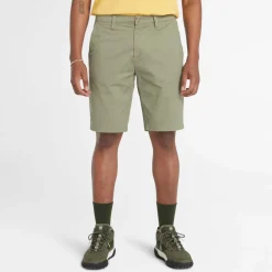 Timberland Topsfield Twill Chino Shorts in Green