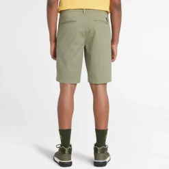 Timberland Topsfield Twill Chino Shorts in Green
