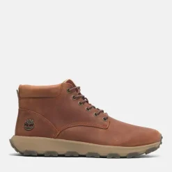Timberland Windsor Park Mid Lace-Up Boots in Orange