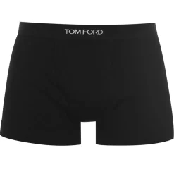 Tom Ford Logo Boxer Briefs in Black
