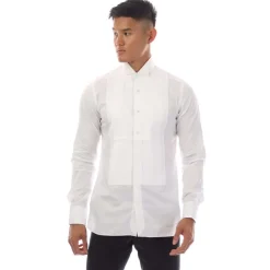 Tom Ford Long Sleeve Dress Shirt in White