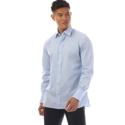 Tom Ford Long Sleeve Dress Shirt in Light Blue