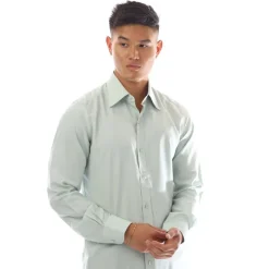 Tom Ford Long Sleeve Dress Shirt in aqua