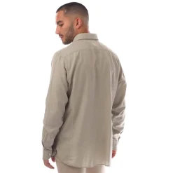 Tom Ford Oxford Slim Shirt in Sand