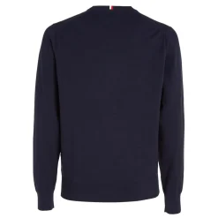 Tommy Hilfiger 1985 Collection Pure Cotton Crewneck Sweater in Blue