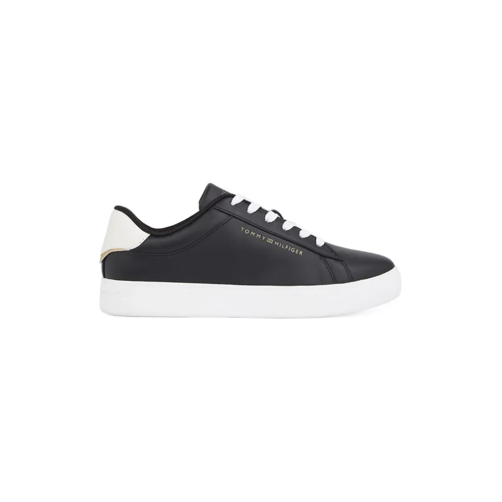Tommy Hilfiger Court Sneaker in Black