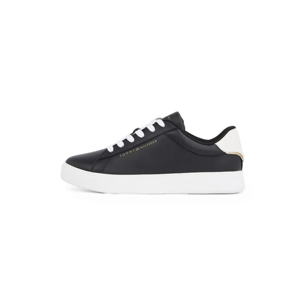 Tommy Hilfiger Court Sneaker in Black