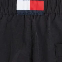 Tommy Hilfiger Essential Logo Swim Shorts in Black