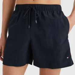 Tommy Hilfiger Essential Logo Swim Shorts in Blue