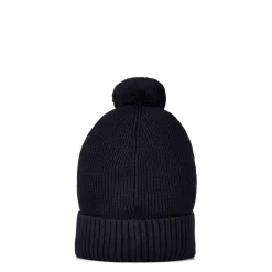 Tommy Hilfiger Essential Pom Pom Beanie in Blue