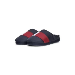 Tommy Hilfiger Flag Sliders in Blue