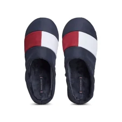 Tommy Hilfiger Flag Sliders in Blue