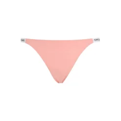 Tommy Hilfiger High Leg Thong in Pink
